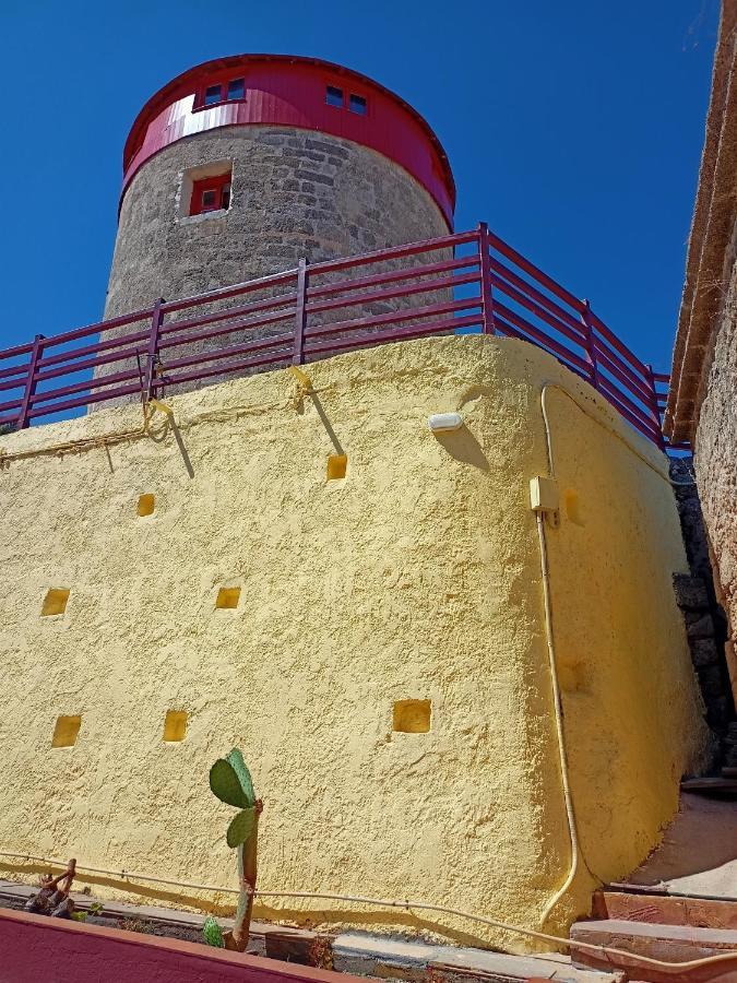 A Medieval Windmill Tower With Magnificent View Rhodes City エクステリア 写真
