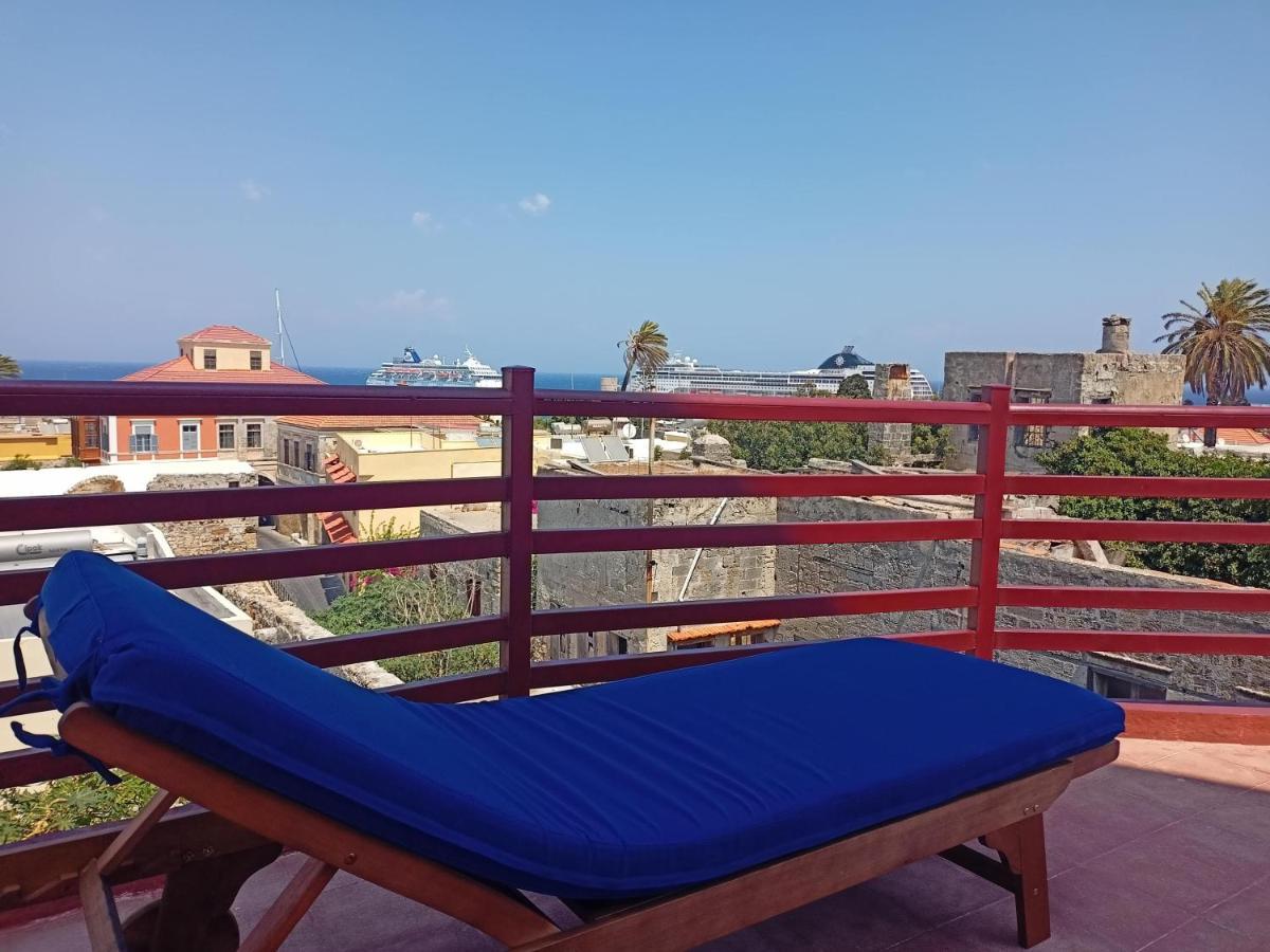 A Medieval Windmill Tower With Magnificent View Rhodes City エクステリア 写真